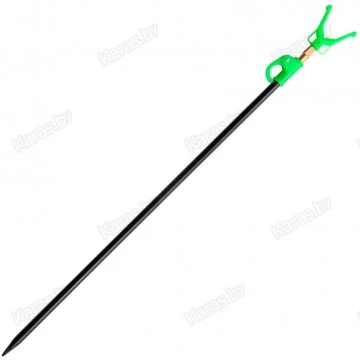 Стойка из алюминия для удилища Flagman (черная / салатовая) 150 см