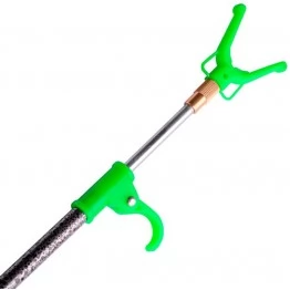 Стойка из алюминия для удилища Flagman (серая / салатовая) 150 см