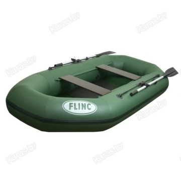 Надувная 2-местная ПВХ лодка Flinc F280L
