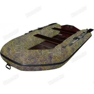 Надувная 2-местная ПВХ лодка Flinc FT290L (камуфляж)