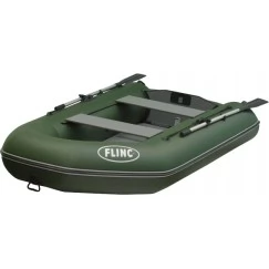 Надувная 2-местная ПВХ лодка Flinc FT290K (оливковый)