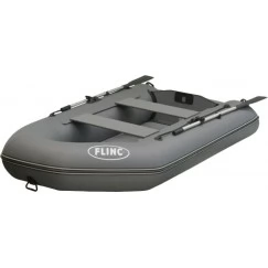 Надувная 2-местная ПВХ лодка Flinc FT290K (серый)