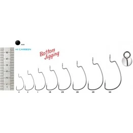 Крючки офсетные Gamakatsu 330 Worm Bottom Jigging