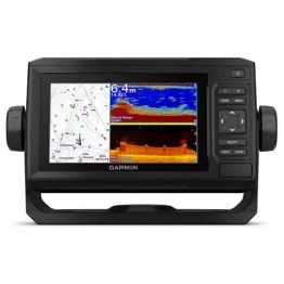 Эхолот Garmin EchoMap Plus 62cv UHD, 6 дюймов (сканер ClearVü, GPS)