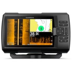 Эхолот Garmin Striker Plus 7sv, 7 дюймов (сканер ClearVü, сканер SideVü, GPS)
