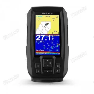 Эхолот Garmin Striker Plus 4, 4.3 дюйма (Chirp, GPS)