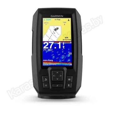 Эхолот Garmin Striker Plus 4, 4.3 дюйма (Chirp, GPS)