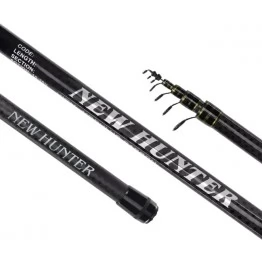 Удочка с кольцами Globe New Hunter 4.0 м, углеволокно, тест 10-30, 145 г