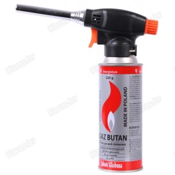 Горелка газовая Globus Cyclone с пьезоподжигом и турбированным пламенем HB8605A