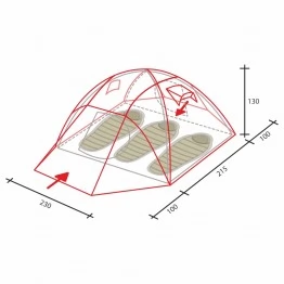 Туристическая палатка Golden Shark Alta 3