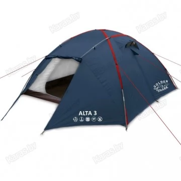 Туристическая палатка Golden Shark Alta 3