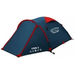 Туристическая палатка Golden Shark Finn 3 (синяя)