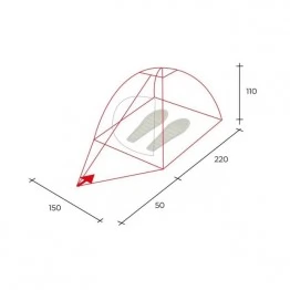 Туристическая палатка Golden Shark Hutte 2