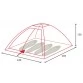 Туристическая палатка Golden Shark Simple 4