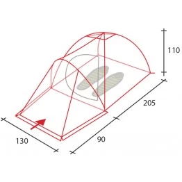 Туристическая палатка Golden Shark Style 2