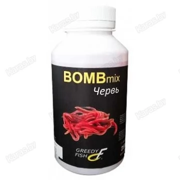 Ароматизатор Greedy Fish BOMBmix 0.25 л (червь)