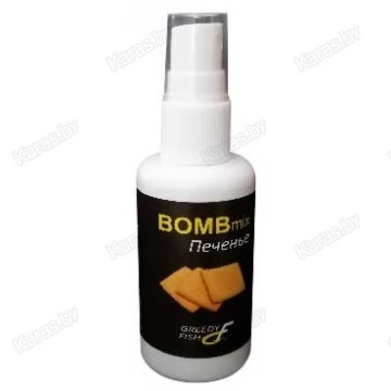 Спрей Greedy Fish BOMBmix 0.05 л (печенье)