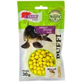 Насадка Grizzly Baits Puffi Fluo Бисквит