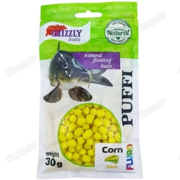 Насадка Grizzly Baits Puffi Fluo Кукуруза