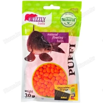 Насадка Grizzly Baits Puffi Fluo Шоколад-Апельсин