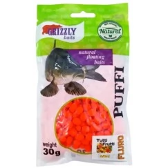 Насадка Grizzly Baits Puffi Fluo Тутти-Фрутти
