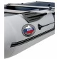 Надувная 3-местная ПВХ лодка Grouper 335W НДНД (широкий кокпит, серый-красный)