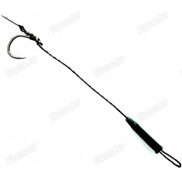 Крючки с поводками для ловли карпа Gurza Method Hair Rig Bait Spike / Aya Hook 9 см