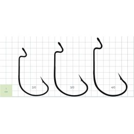 Крючки офсетные Gurza Shank G-Lock