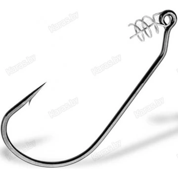 Крючки офсетные с пружинкой Gurza Easy Swim Bait Hook BN