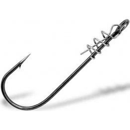 Крючки одинарные с пружинкой Gurza Helix Hook BN