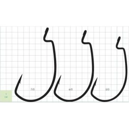 Крючки офсетные Gurza Magna EWG BN