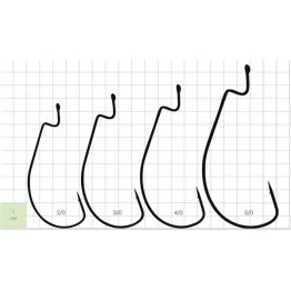 Крючки офсетные Gurza Shank EWG LE