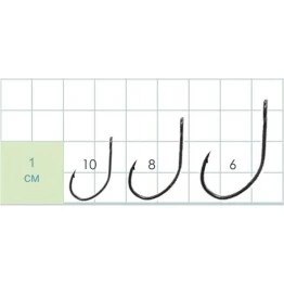 Крючки одинарные Gurza Sport S-35