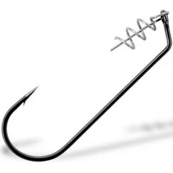 Крючки офсетные с пружинкой Gurza Worm Swim Bait Hook