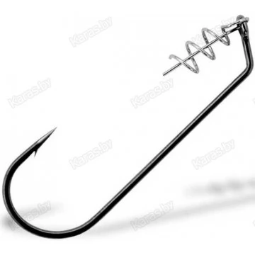 Крючки офсетные с пружинкой Gurza Worm Swim Bait Hook