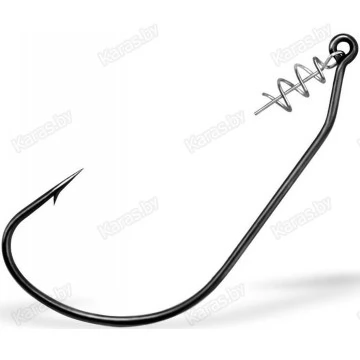 Крючки офсетные с пружинкой Gurza Swim Bait Hook BN