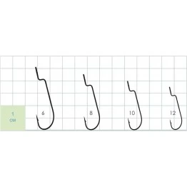 Крючки офсетные Gurza Worm 210 LE