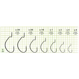 Крючки офсетные Gurza Worm 310 LE