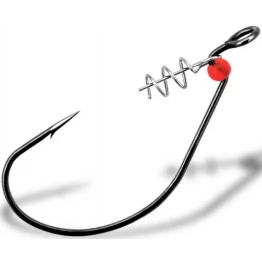Крючки офсетные с пружинкой и стопором Gurza Worm 310 LEHS BN