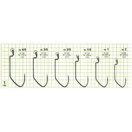 Крючки офсетные Gurza Worm 401 LER