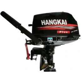 Лодочный мотор 2-тактный бензиновый Hangkai T5.0 Plus (мощность 6 лс)