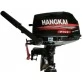 Лодочный мотор 2-тактный бензиновый Hangkai T5.0 Plus (мощность 6 лс)
