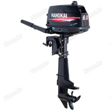 Лодочный мотор 2-тактный бензиновый Hangkai T6.0HP