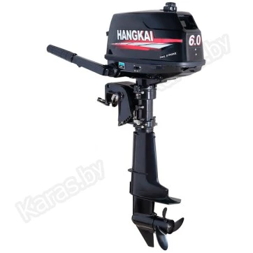 Лодочный мотор 2-тактный бензиновый Hangkai T6.0HP