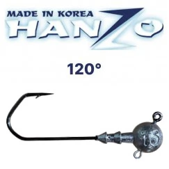 Джиг-головка на крючке Hanzo Barbarian №5/0 10-20 г с дополнительным ухом