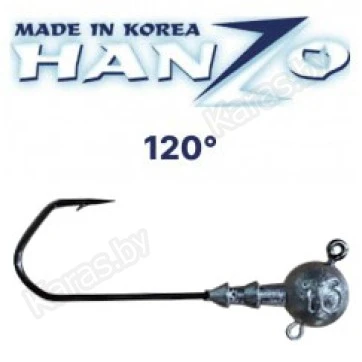 Джиг-головка на крючке Hanzo Barbarian №5/0 10-20 г с дополнительным ухом