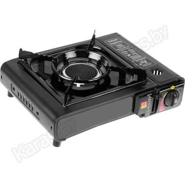 Плита настольная газовая Happy Home BDZ-155-AK с пьезоподжигом и переходником (керамика)