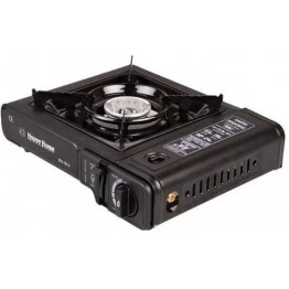 Плита настольная газовая Happy Home BDZ-155-A с пьезоподжигом и переходником