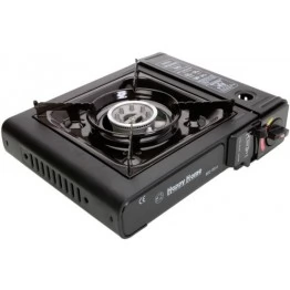Плита настольная газовая Happy Home BDZ-155-A с пьезоподжигом и переходником
