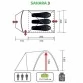 Туристическая палатка Premier Fishing Sahara-3